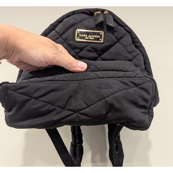 Marc Jacobs Black Quilted Nylon Backpack - Picture 4 of 12